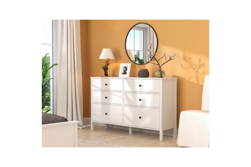 Meyric Kulmalipasto 154 cm - Luonnollinen/Valkoinen - Säilytys - Säilytyskalusteet - Lipasto