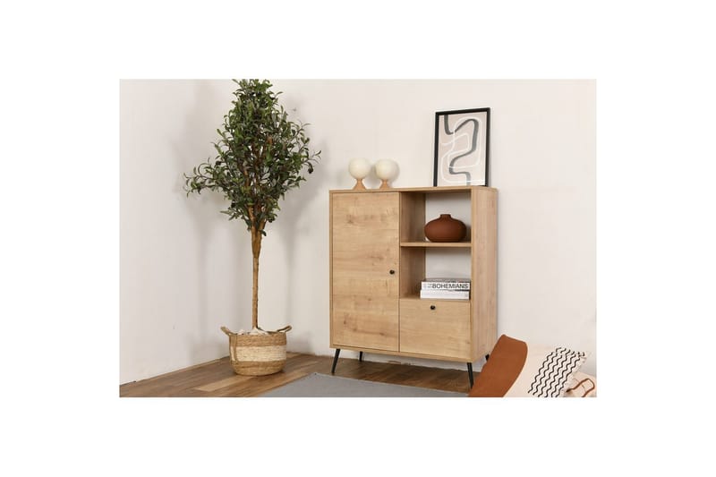 Mjudi Lipasto 90 cm - Natural - Säilytys - Säilytyskalusteet - Lipasto