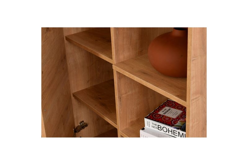 Monikäyttöinen kaappi Mjudi Tammi - Tammi - Säilytys - Säilytyskalusteet - Lipasto