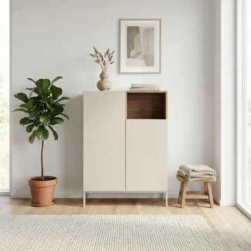 Morlen senkki 90x120x41,8 cm - Santstone ja luonnontammi - Säilytys - Säilytyskalusteet - Senkki