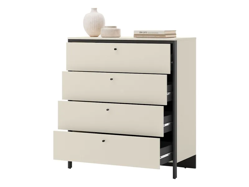 Navron Lipasto 101 cm - Beige - Säilytys - Säilytyskalusteet - Lipasto