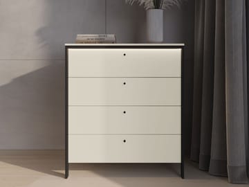 Navron Lipasto 101 cm - Beige - Säilytys - Säilytyskalusteet - Lipasto