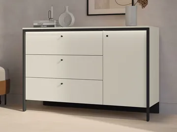 Navron Lipasto 136 cm - Beige - Säilytys - Säilytyskalusteet - Lipasto