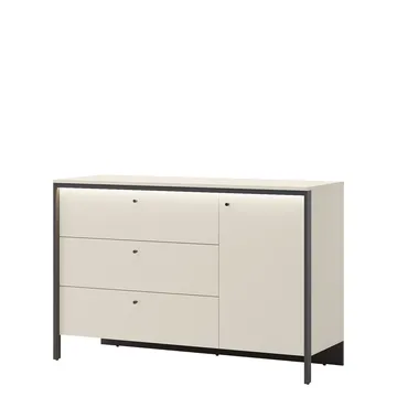 Navron Lipasto 136 cm - Beige - Säilytys - Säilytyskalusteet - Lipasto