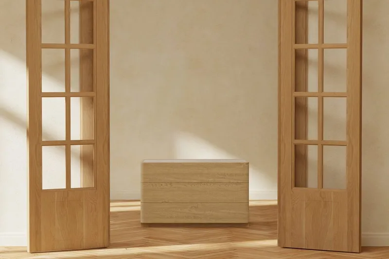 Noble arkku 100 cm, Luonnonväri