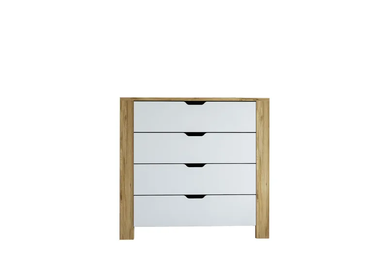 Nordhs Lipasto 90 cm, Vaaleanruskea/Valkoinen