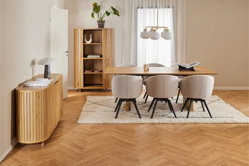 Odensa Senkki 160x45 cm - Luonnonväri - Säilytys - Säilytyskalusteet - Senkki