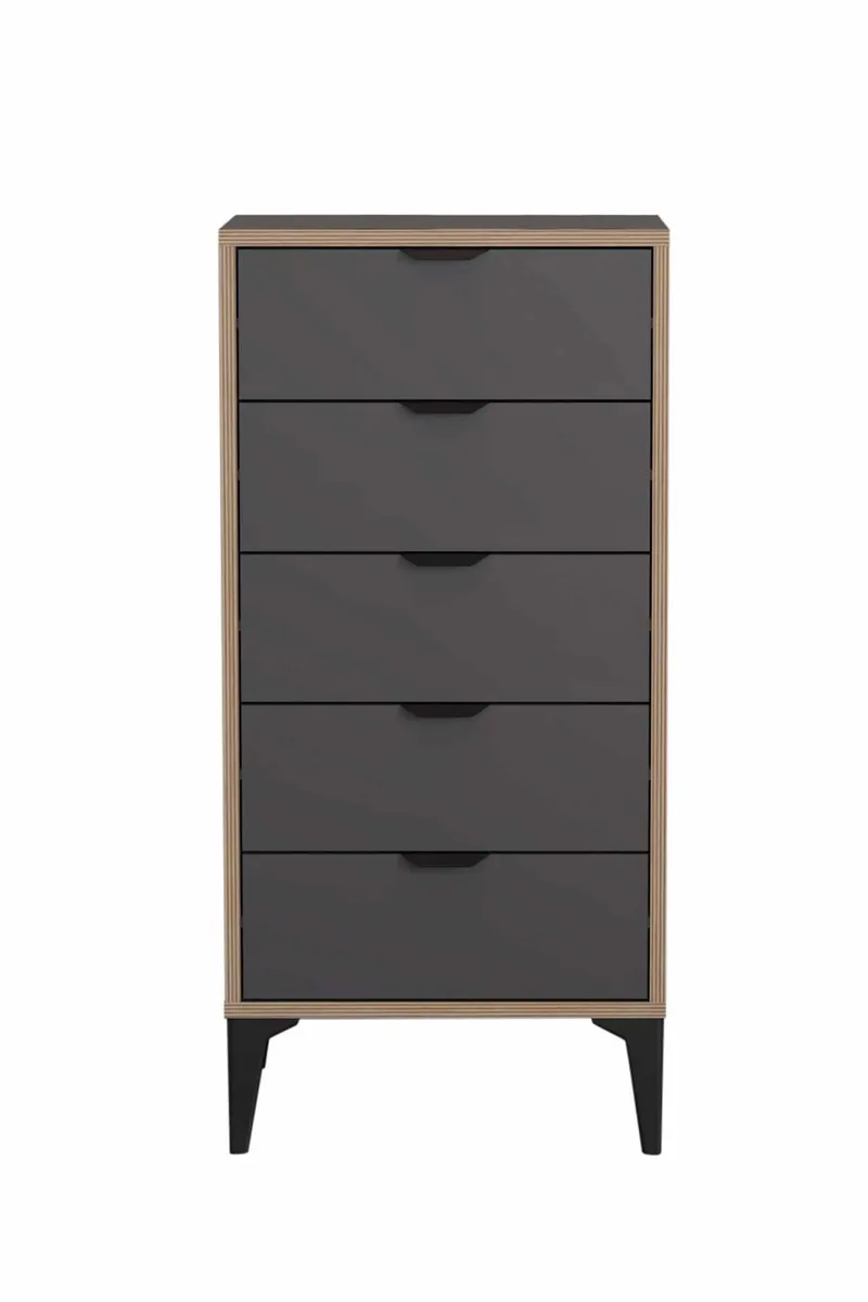 Olyros lipasto 105 cm, Antrasiitti