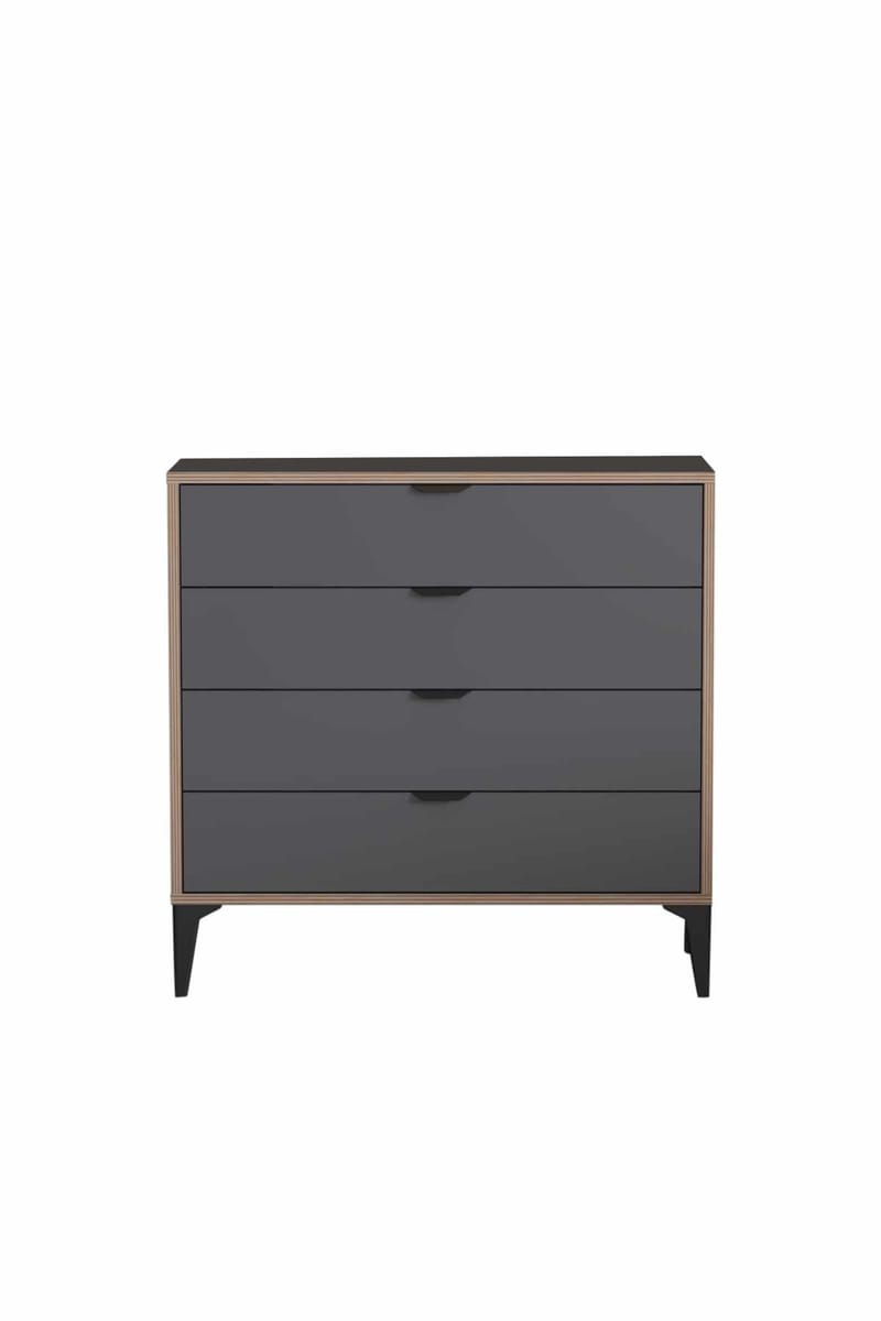 Olyros lipasto 90 cm, Antrasiitti