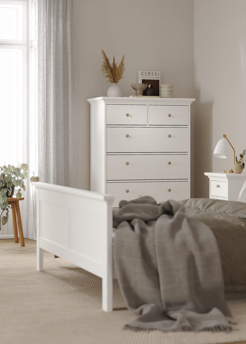 Paris lipasto 6 laatikolla 96x48x140 cm - Säilytys - Säilytyskalusteet - Lipasto