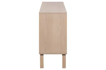 Puuskaappi Sakie 135,4 cm - Valkoinen - Säilytys - Säilytyskalusteet - Senkki