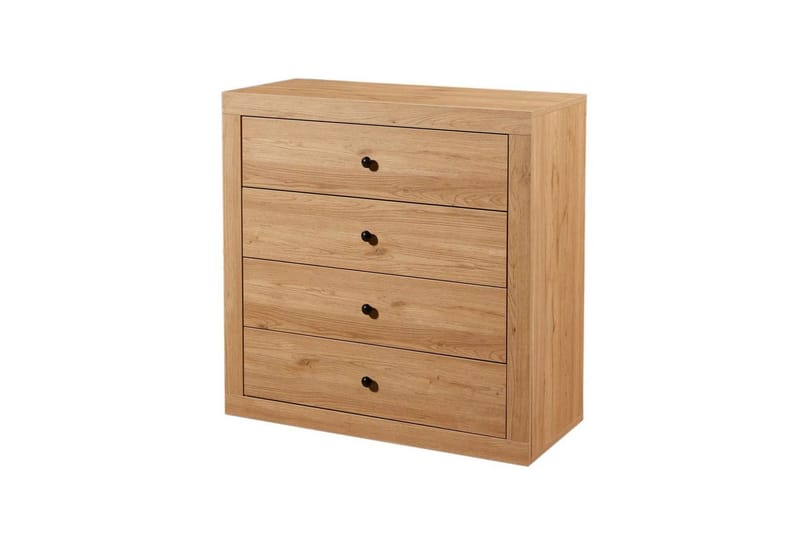 Ranko Lipasto 90 cm - Keskisävyinen puu - Säilytys - Säilytyskalusteet - Lipasto