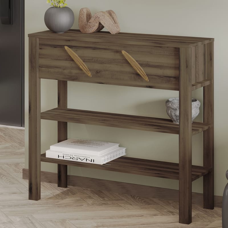 Relon lipasto 90x85x30 cm - Antiikkipähkinä - Säilytys - Säilytyskalusteet - Senkki