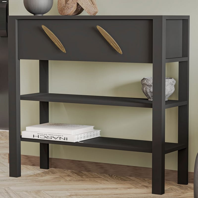 Relon lipasto 90x85x30 cm - Antrasiitti - Säilytys - Säilytyskalusteet - Senkki