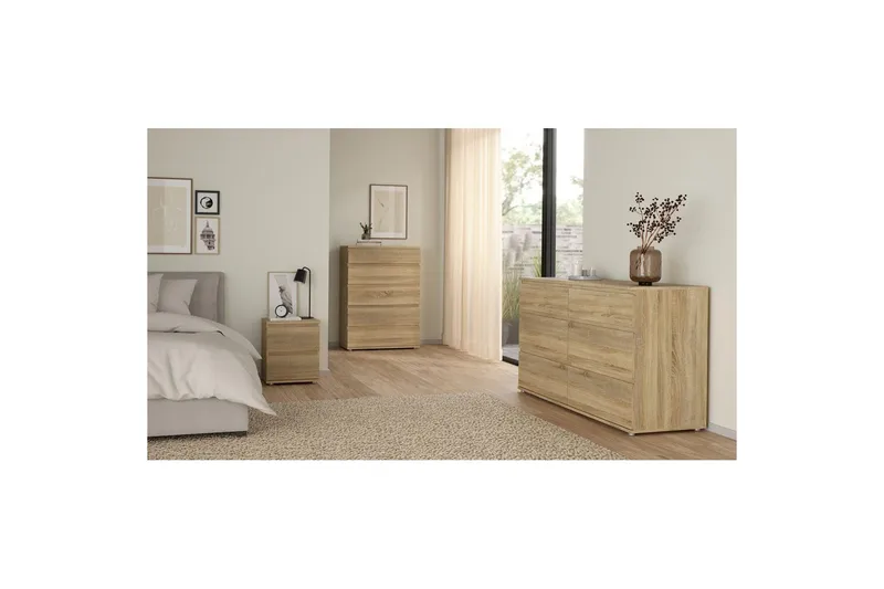 Rengo Lipasto 76,8 cm - Luonnonväri - Säilytys - Säilytyskalusteet - Lipasto