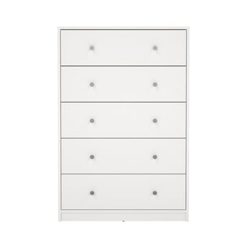 Renor lipasto 5 laatikolla Valkoinen 72x30x108 cm - Säilytys - Säilytyskalusteet - Lipasto