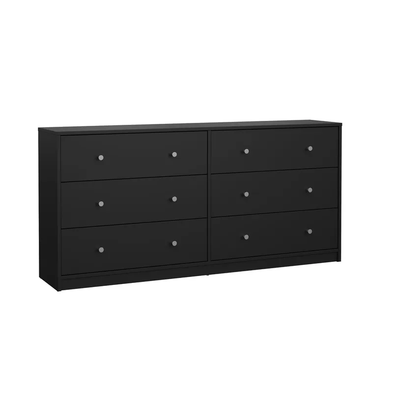 Renor lipasto kaksoislipasto 6 laatikolla 143x30x68 cm - Säilytys - Säilytyskalusteet - Lipasto