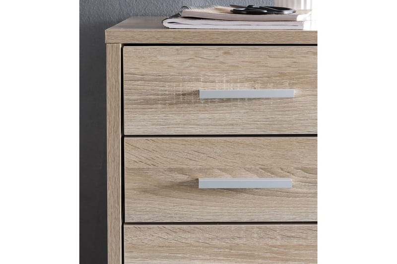 Rullakontti Wohnling 5 laatikkoa pyörillä, pinnoitettua kalustelevyä, moderni tyyli Sonoma - Sonoma - Säilytys - Säilytyskalusteet - Lipasto