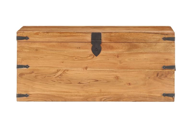 Arkku 90x40x40 cm täysi akaasiapuu - Säilytys - Säilytyskalusteet - Säilytysarkku