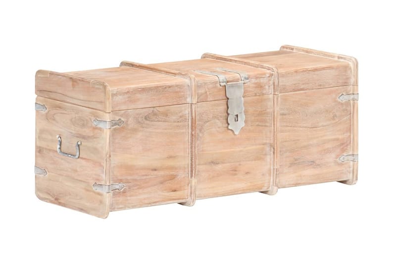 Säilytysarkku 90x40x40 cm täysi akaasiapuu - Säilytys - Säilytyskalusteet - Säilytysarkku