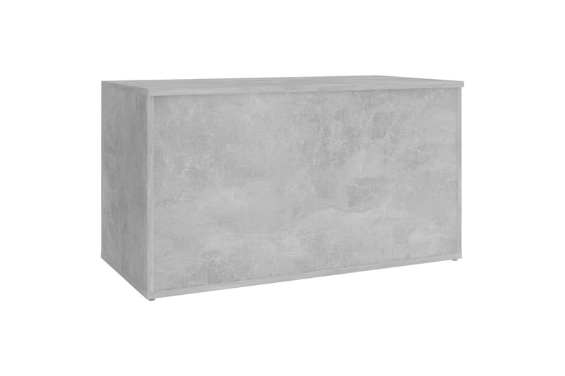 Säilytysarkku betoninharmaa 84x42x46 cm lastulevy - Säilytys - Säilytyskalusteet - Säilytysarkku