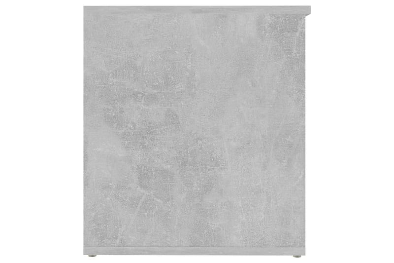 Säilytysarkku betoninharmaa 84x42x46 cm lastulevy - Säilytys - Säilytyskalusteet - Säilytysarkku