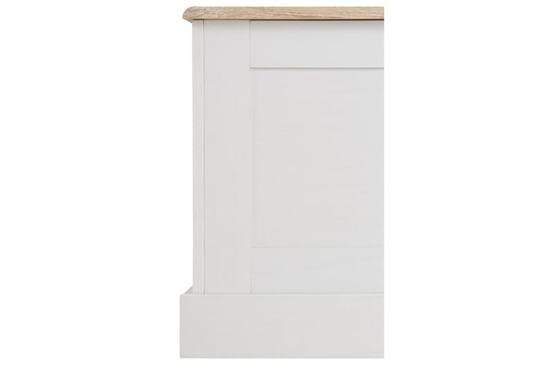 Säilytysarkku Borgela 90 cm - Valkoinen/Ruskea - Säilytys - Säilytyskalusteet - Säilytysarkku