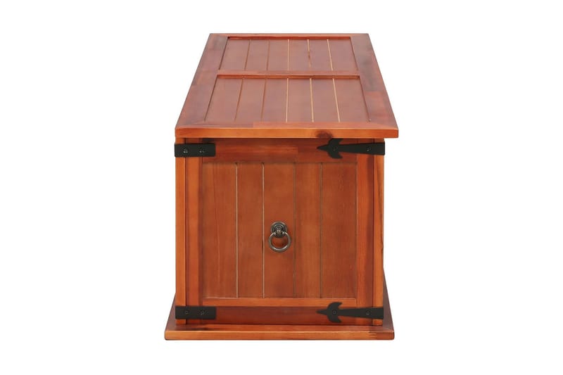 Säilytysarkku kiinteä akaasiapuu 90x45x40 cm - Ruskea - Säilytys - Säilytyskalusteet - Säilytysarkku