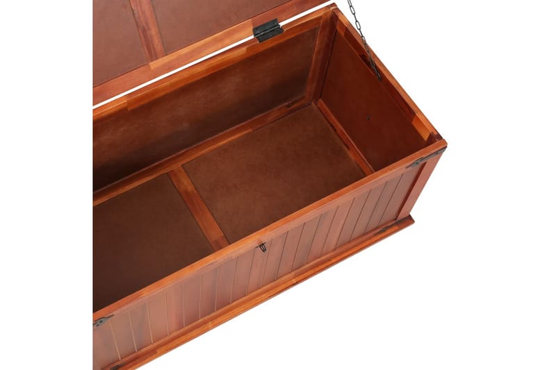 Säilytysarkku kiinteä akaasiapuu 90x45x40 cm - Ruskea - Säilytys - Säilytyskalusteet - Säilytysarkku