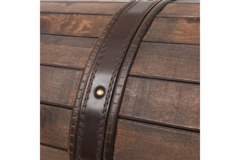 Säilytysarkku massiivipuu vintagetyyli 120x30x40 cm - Ruskea - Säilytys - Säilytyskalusteet - Säilytysarkku
