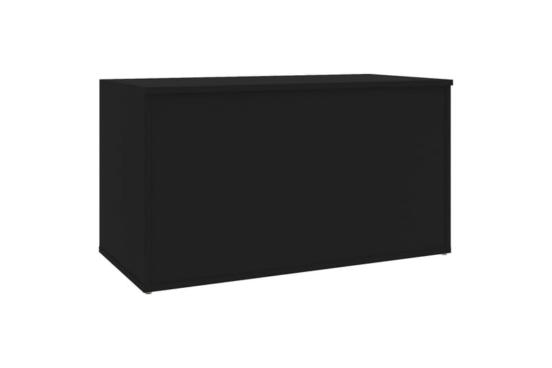 Säilytysarkku musta 84x42x46 cm lastulevy - Säilytys - Säilytyskalusteet - Säilytysarkku
