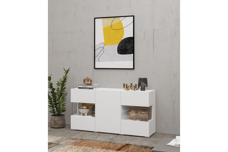 Säilytysarkku Speno 120 cm, Valkoinen