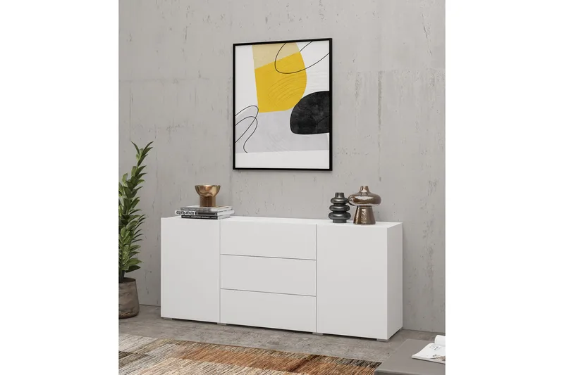 Säilytysarkku Speno 140 cm, Valkoinen