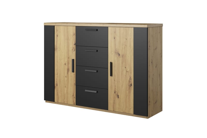 Säilytysarkku Urbina 132 cm, Ruskea/Musta