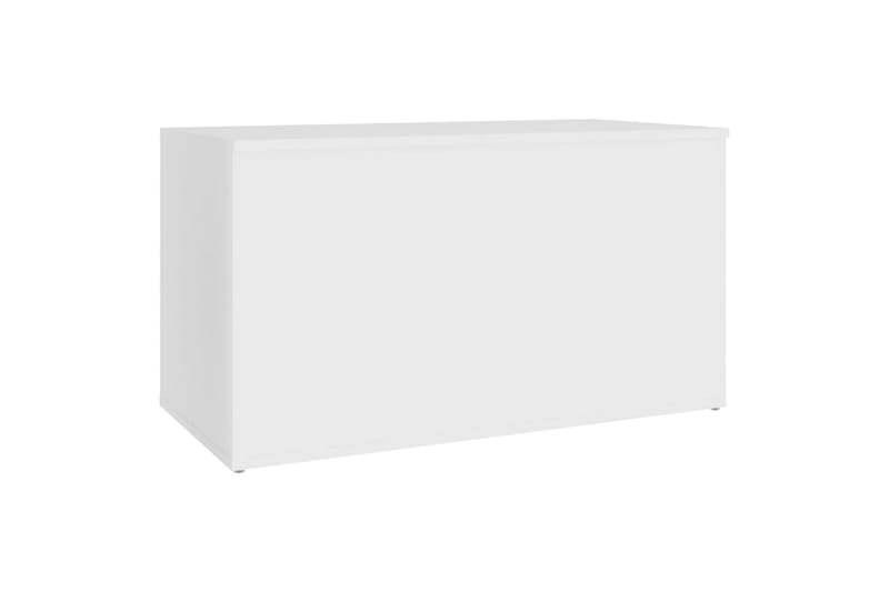 Säilytysarkku valkoinen 84x42x46 cm lastulevy - Säilytys - Säilytyskalusteet - Säilytysarkku