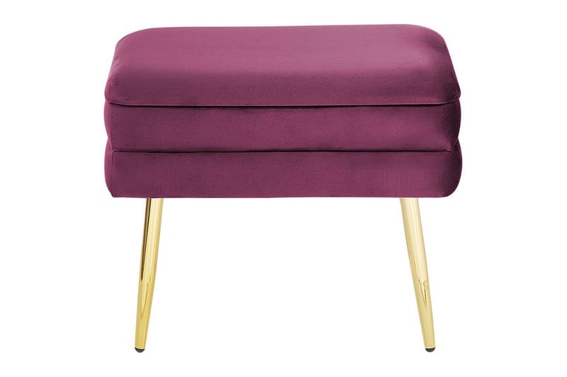 Säilytyspenkki Odessa Punainen/kulta - Punainen/kulta - Säilytys - Säilytyskalusteet - Säilytysarkku