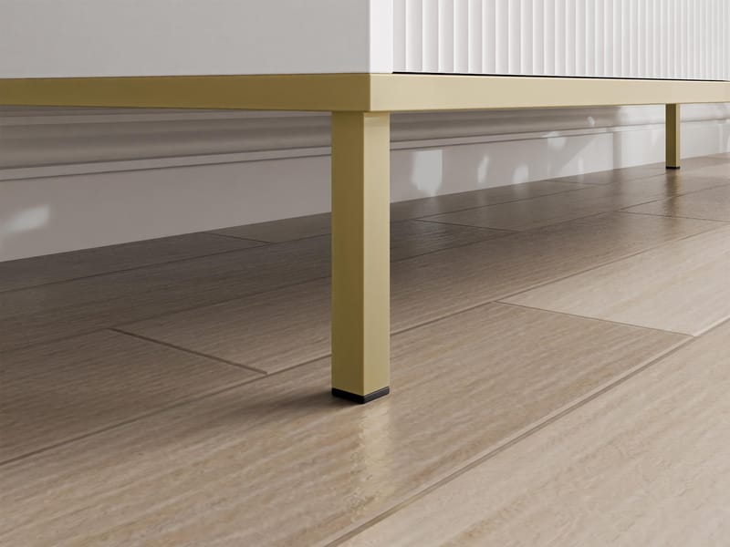 Salmor Senkki 135x42 cm - Valkoinen - Säilytys - Säilytyskalusteet - Senkki