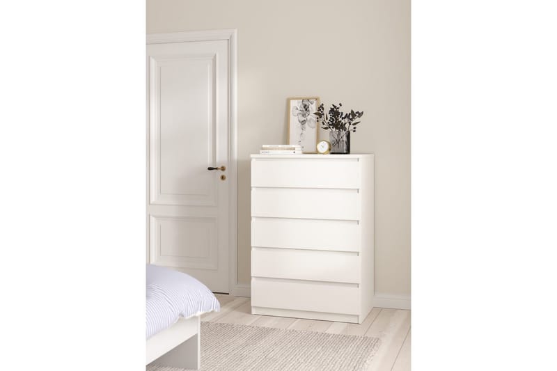 Salomns Laatikosto 77 cm - Valkoinen - Säilytys - Säilytyskalusteet - Lipasto