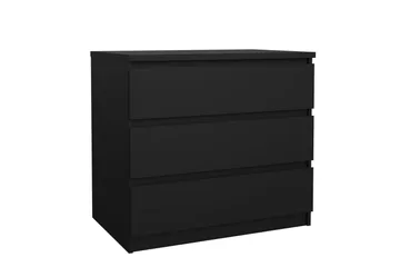 Salomns Lipasto 77 cm - Musta - Säilytys - Säilytyskalusteet - Lipasto