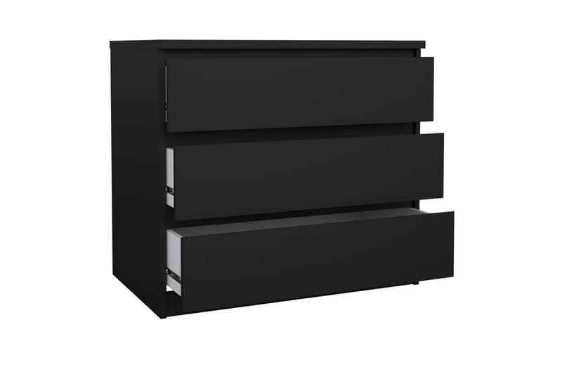 Salomns Lipasto 77 cm - Musta - Säilytys - Säilytyskalusteet - Lipasto