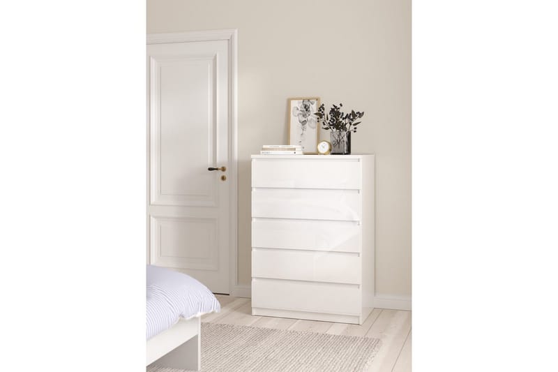 Salomns Lipasto 77 cm - Valkoinen - Säilytys - Säilytyskalusteet - Lipasto