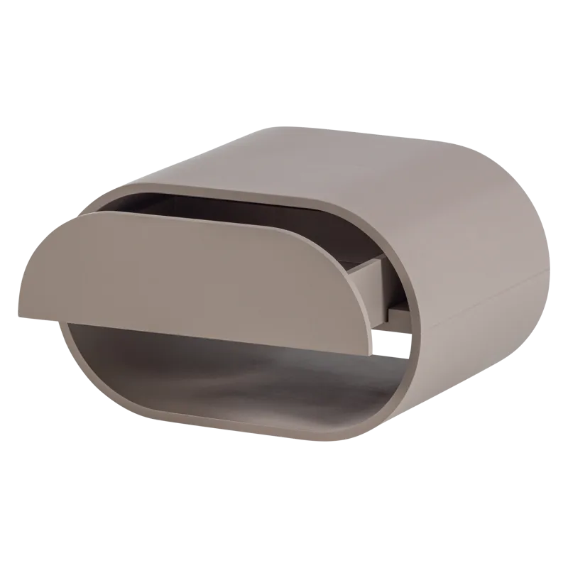 Seinään kiinnitettävä yöpöytä Momo 36 cm - Hiekka - Huonekalut - Pöytä & ruokailuryhmä - Apupöytä & sivupöytä - Yöpöytä