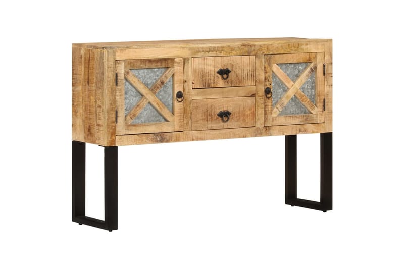 Senkki 110x30x74 cm karkea mangopuu - Ruskea - Säilytys - Säilytyskalusteet - Senkki