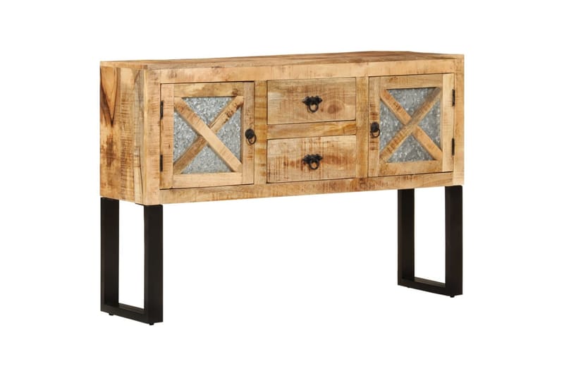 Senkki 110x30x74 cm karkea mangopuu - Ruskea - Säilytys - Säilytyskalusteet - Senkki