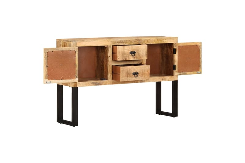 Senkki 110x30x74 cm karkea mangopuu - Ruskea - Säilytys - Säilytyskalusteet - Senkki