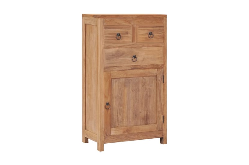 Senkki 50x30x90 cm täysi tiikki - Säilytys - Säilytyskalusteet - Senkki