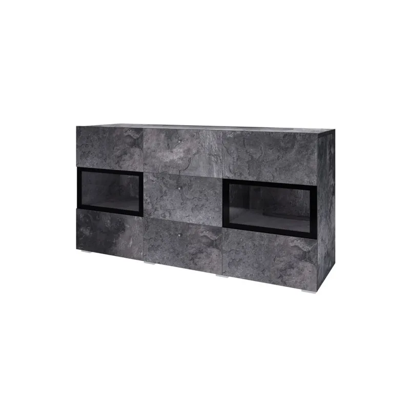 Senkki Baros 2 ovea ja 3 laatikkoa - Liitu - Säilytys - Säilytyskalusteet - Senkki