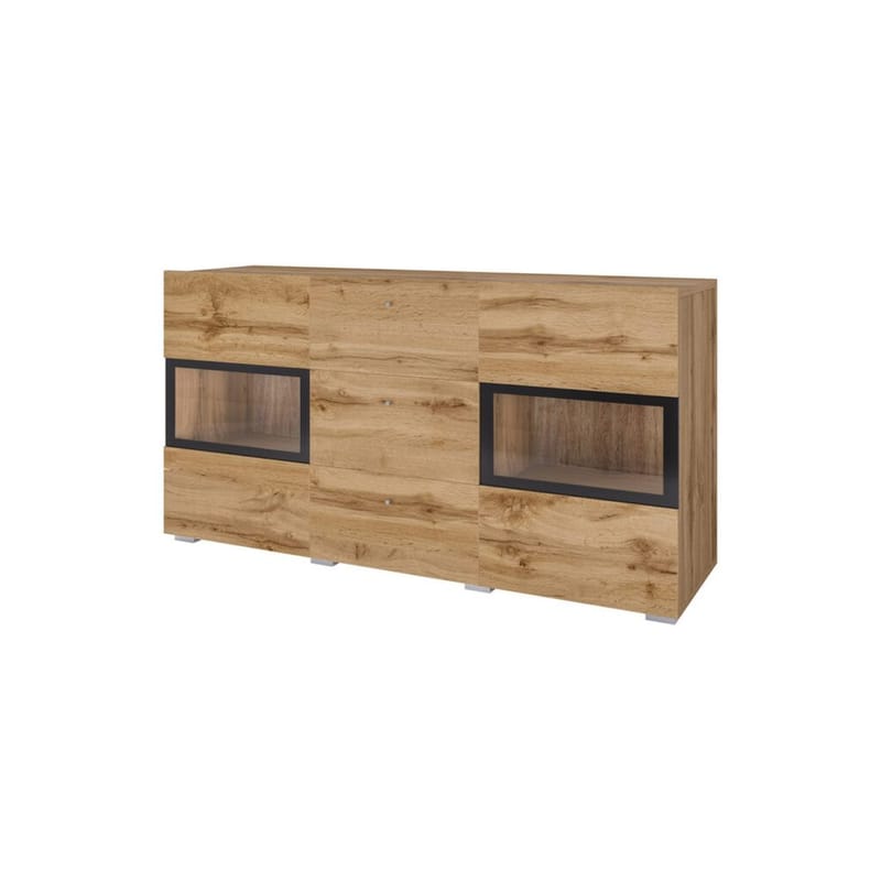 Senkki Baros 2 ovea ja 3 laatikkoa - Wotan Tammik - Säilytys - Säilytyskalusteet - Senkki