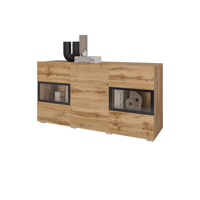 Senkki Baros 2 ovea ja 3 laatikkoa - Wotan Tammik - Säilytys - Säilytyskalusteet - Senkki