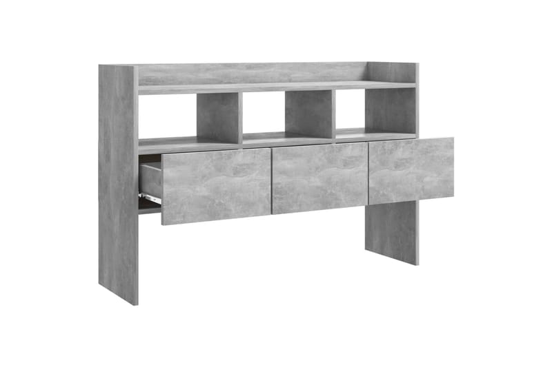 Senkki betoninharmaa 105x30x70 cm lastulevy - Harmaa - Säilytys - Säilytyskalusteet - Senkki